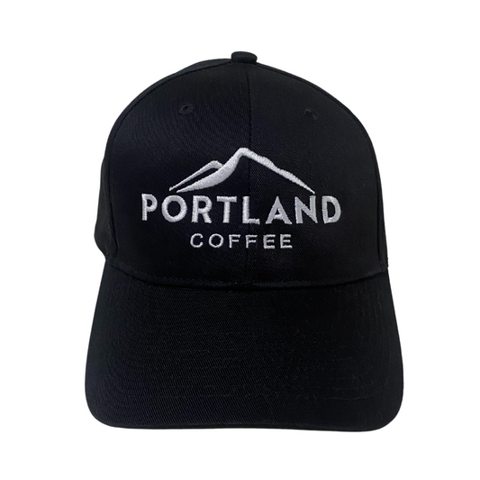 Black and White Portland Coffee Hat