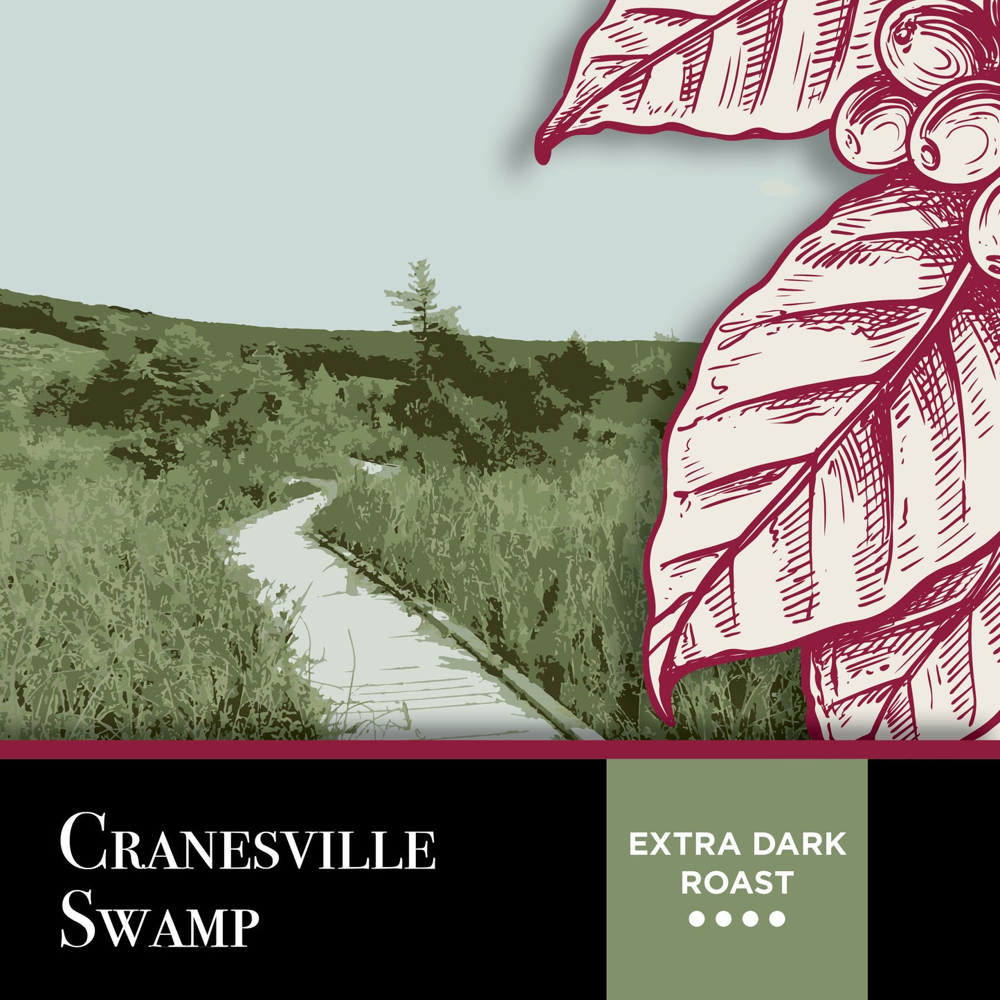 Cranesville Swamp Extra Dark Roast